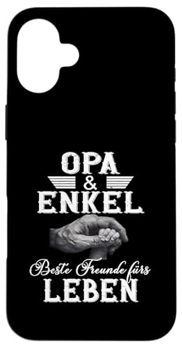 Opa und Enkel Vatertag Geburtstag Geschenkidee Partnerlook Hülle für iPhone 16 Plus Opa und Enkel Vatertag Geburtstag Geschenkidee Partnerlook Hülle für iPhone 16 Plus von Opa Vatertagsgeschenk Geburtstagsgeschenk Herren