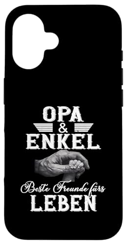 Opa und Enkel Vatertag Geburtstag Geschenkidee Partnerlook Hülle für iPhone 16 Opa und Enkel Vatertag Geburtstag Geschenkidee Partnerlook Hülle für iPhone 16 von Opa Vatertagsgeschenk Geburtstagsgeschenk Herren
