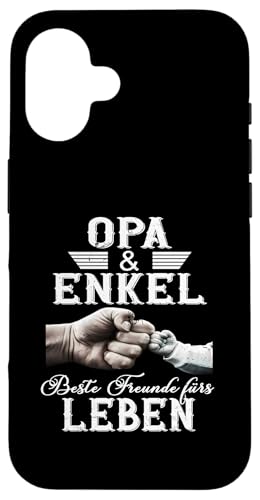 Opa und Enkel Vatertag Geburtstag Geschenkidee Partnerlook Hülle für iPhone 16 Opa und Enkel Vatertag Geburtstag Geschenkidee Partnerlook Hülle für iPhone 16 von Opa Vatertagsgeschenk Geburtstagsgeschenk Herren