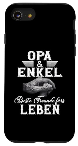 Opa und Enkel Vatertag Geburtstag Geschenkidee Partnerlook Hülle für iPhone SE (2020) / 7 / 8 von Opa Vatertagsgeschenk Geburtstagsgeschenk Herren