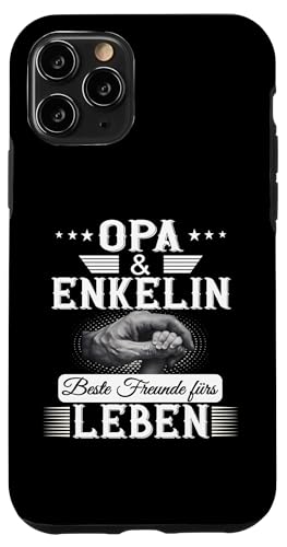 Opa und Enkelin Vatertag Geburtstag Geschenkidee Partnerlook Hülle für iPhone 11 Pro von Opa Vatertagsgeschenk Geburtstagsgeschenk Herren