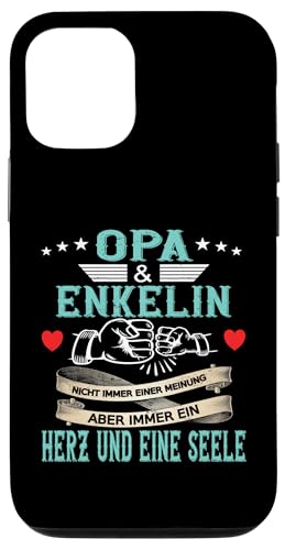 Opa und Enkelin Vatertag Geburtstag Geschenkidee Partnerlook Hülle für iPhone 12/12 Pro Opa und Enkelin Vatertag Geburtstag Geschenkidee Partnerlook Hülle für iPhone 12/12 Pro von Opa Vatertagsgeschenk Geburtstagsgeschenk Herren
