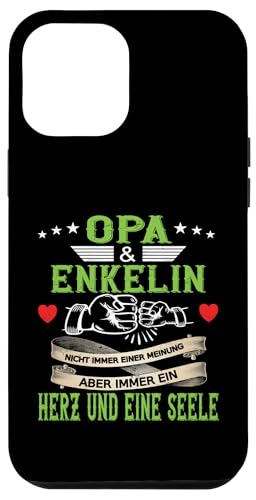 Opa und Enkelin Vatertag Geburtstag Geschenkidee Partnerlook Hülle für iPhone 12 Pro Max Opa und Enkelin Vatertag Geburtstag Geschenkidee Partnerlook Hülle für iPhone 12 Pro Max von Opa Vatertagsgeschenk Geburtstagsgeschenk Herren