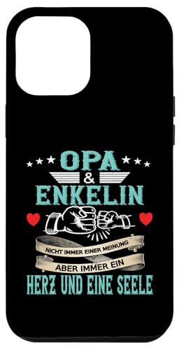 Opa und Enkelin Vatertag Geburtstag Geschenkidee Partnerlook Hülle für iPhone 12 Pro Max Opa und Enkelin Vatertag Geburtstag Geschenkidee Partnerlook Hülle für iPhone 12 Pro Max von Opa Vatertagsgeschenk Geburtstagsgeschenk Herren