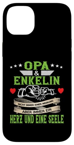 Opa und Enkelin Vatertag Geburtstag Geschenkidee Partnerlook Hülle für iPhone 14 Plus Opa und Enkelin Vatertag Geburtstag Geschenkidee Partnerlook Hülle für iPhone 14 Plus von Opa Vatertagsgeschenk Geburtstagsgeschenk Herren