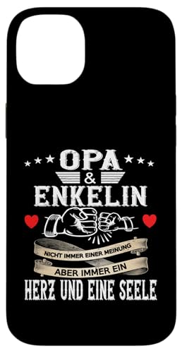 Opa und Enkelin Vatertag Geburtstag Geschenkidee Partnerlook Hülle für iPhone 14 Plus Opa und Enkelin Vatertag Geburtstag Geschenkidee Partnerlook Hülle für iPhone 14 Plus von Opa Vatertagsgeschenk Geburtstagsgeschenk Herren