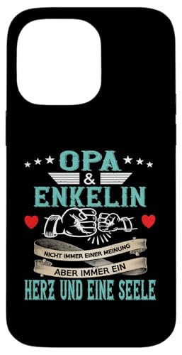Opa und Enkelin Vatertag Geburtstag Geschenkidee Partnerlook Hülle für iPhone 14 Pro Max Opa und Enkelin Vatertag Geburtstag Geschenkidee Partnerlook Hülle für iPhone 14 Pro Max von Opa Vatertagsgeschenk Geburtstagsgeschenk Herren