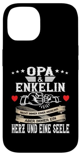 Opa und Enkelin Vatertag Geburtstag Geschenkidee Partnerlook Hülle für iPhone 14 Opa und Enkelin Vatertag Geburtstag Geschenkidee Partnerlook Hülle für iPhone 14 von Opa Vatertagsgeschenk Geburtstagsgeschenk Herren
