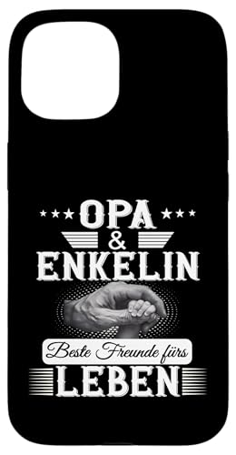 Opa und Enkelin Vatertag Geburtstag Geschenkidee Partnerlook Hülle für iPhone 15 Opa und Enkelin Vatertag Geburtstag Geschenkidee Partnerlook Hülle für iPhone 15 von Opa Vatertagsgeschenk Geburtstagsgeschenk Herren