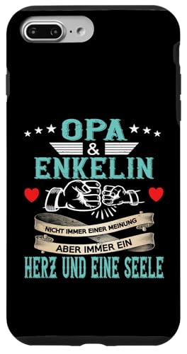 Opa und Enkelin Vatertag Geburtstag Geschenkidee Partnerlook Hülle für iPhone 7 Plus/8 Plus Opa und Enkelin Vatertag Geburtstag Geschenkidee Partnerlook Hülle für iPhone 7 Plus/8 Plus von Opa Vatertagsgeschenk Geburtstagsgeschenk Herren