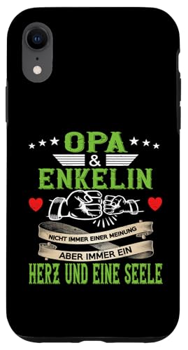 Opa und Enkelin Vatertag Geburtstag Geschenkidee Partnerlook Hülle für iPhone XR Opa und Enkelin Vatertag Geburtstag Geschenkidee Partnerlook Hülle für iPhone XR von Opa Vatertagsgeschenk Geburtstagsgeschenk Herren