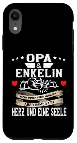 Opa und Enkelin Vatertag Geburtstag Geschenkidee Partnerlook Hülle für iPhone XR Opa und Enkelin Vatertag Geburtstag Geschenkidee Partnerlook Hülle für iPhone XR von Opa Vatertagsgeschenk Geburtstagsgeschenk Herren