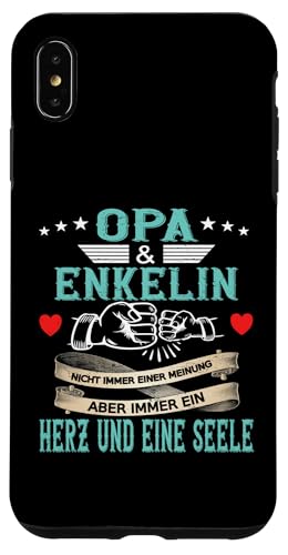 Opa und Enkelin Vatertag Geburtstag Geschenkidee Partnerlook Hülle für iPhone XS Max Opa und Enkelin Vatertag Geburtstag Geschenkidee Partnerlook Hülle für iPhone XS Max von Opa Vatertagsgeschenk Geburtstagsgeschenk Herren