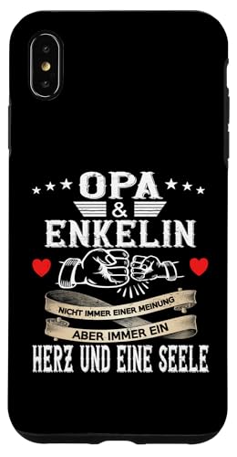 Opa und Enkelin Vatertag Geburtstag Geschenkidee Partnerlook Hülle für iPhone XS Max Opa und Enkelin Vatertag Geburtstag Geschenkidee Partnerlook Hülle für iPhone XS Max von Opa Vatertagsgeschenk Geburtstagsgeschenk Herren
