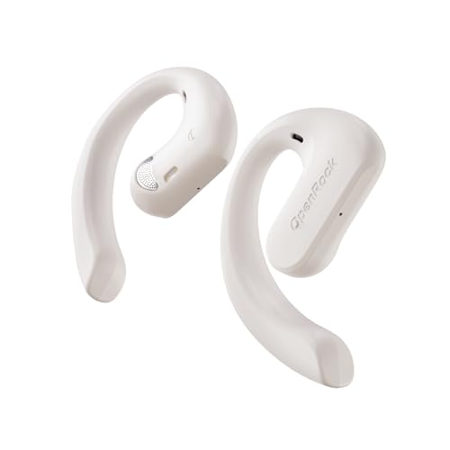 OpenRock S Open-Ear Air Conduction Kopfhörer mit bügel, Bluetooth 5.3 kabellose Ohrhörer, 60 Stunden Spielzeit, tiefer Bass, IPX5 wasserdicht, integriertes ENC-Mikrofon, Sport-Kopfhörer zum Laufen von OpenRock