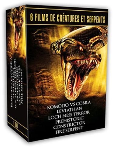 6 films de créatures et de serpents : coffret 6 DVD von Opening