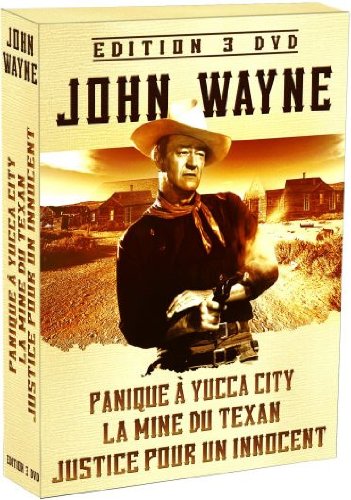 Coffret john wayne : justice pour un innocent ; panique à yucca city ; la mine du texan [FR Import] von Opening