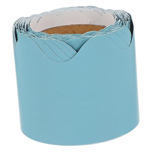 Operitacx 1 Rolle Dekorative Papierrand Wand Klassenzimmer Brett für Mauer hängend Abdeckung dekoration Gekippe Schulbulletin -Grenzaufkleber Papierrandverkleidung beschichtetes Papier Blau Operitacx 1 Rolle Dekorative Papierrand Wand Klassenzimmer Brett für Mauer hängend Abdeckung dekoration Gekippe Schulbulletin -Grenzaufkleber Papierrandverkleidung beschichtetes Papier Blau von Operitacx