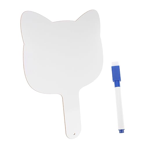 Operitacx 1 Satz Whiteboard trocken abwischbar Schreiben trocken abwischbares Brett schreibtafel schreib tablet wiederverwendbares Antwortpaddel Antworttafel aus Holz Abs Weiß Operitacx 1 Satz Whiteboard trocken abwischbar Schreiben trocken abwischbares Brett schreibtafel schreib tablet wiederverwendbares Antwortpaddel Antworttafel aus Holz Abs Weiß von Operitacx
