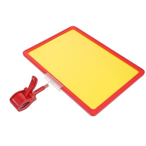Operitacx 1 Set Werbetafel-Clip Lebensmittelanhänger Für Buffet Kleines Kreidetafel-Schild Buffet-Etiketten Einzelhandels-Schilderhalter Drehbare Clips Schilder-Clips Operitacx 1 Set Werbetafel-Clip Lebensmittelanhänger Für Buffet Kleines Kreidetafel-Schild Buffet-Etiketten Einzelhandels-Schilderhalter Drehbare Clips Schilder-Clips von Operitacx