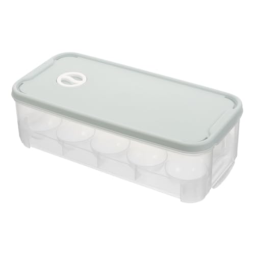 Operitacx 10 Eierkarton Durchsichtiger Eierbehälter für den Kühlschrank Lagerung kühlschrankorginizer kühlschranl organisator Kühlschrank Eierablage Kühlschrank Eierhalter Plastik Rosa von Operitacx