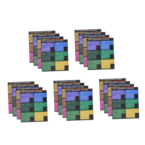 Operitacx 10 Sätze -Klebeband klebrige Indexregisterkarten groß Sticker-Planer Tagesplaner-Aufkleber Liste Planer-Aufkleber für den Haushalt Aufkleber zum Drucken von Kalendern Papier Operitacx 10 Sätze -Klebeband klebrige Indexregisterkarten groß Sticker-Planer Tagesplaner-Aufkleber Liste Planer-Aufkleber für den Haushalt Aufkleber zum Drucken von Kalendern Papier von Operitacx