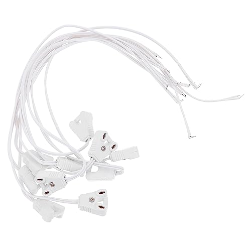 Operitacx 10 Stück Lampenverbindungsleitung anschlussleitung anschlusskabel LED Lichtschlauch Verbindungset LED-Lichtrohrkabel LED-Röhrenzubehör Lichtschlauch-Verbindungskabel PVC Weiß Operitacx 10 Stück Lampenverbindungsleitung anschlussleitung anschlusskabel LED Lichtschlauch Verbindungset LED-Lichtrohrkabel LED-Röhrenzubehör Lichtschlauch-Verbindungskabel PVC Weiß von Operitacx