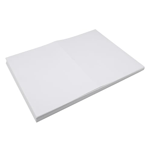 Operitacx 100 Blatt Selbstklebendes Etikettenpapier Aufkleber Anhänger Vinilo Adhesivo Permanente Transparentes Aufkleberdruckerpapier Bedruckbares Vinyl Aufkleberpapier Transparentes von Operitacx
