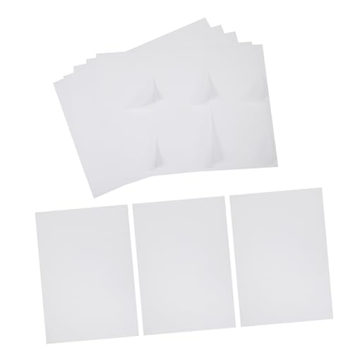 Operitacx 100 Blatt Selbstklebendes Etikettenpapier Wasserfestes Aufkleberpapier Klares Wasserdichtes Aufkleberpapier Vinyl -aufkleberpapier Glänzend Selbstklebendes Kupferplattenpapier Operitacx 100 Blatt Selbstklebendes Etikettenpapier Wasserfestes Aufkleberpapier Klares Wasserdichtes Aufkleberpapier Vinyl -aufkleberpapier Glänzend Selbstklebendes Kupferplattenpapier von Operitacx