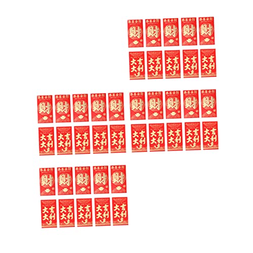 Operitacx 120 Stück bronzierender roter Umschlag chinese new year chinesisch neujahr neujahr decor rotes paket für neujahr dekoratives rotes Paket Neujahrsvorräte papierrotes paket Operitacx 120 Stück bronzierender roter Umschlag chinese new year chinesisch neujahr neujahr decor rotes paket für neujahr dekoratives rotes Paket Neujahrsvorräte papierrotes paket von Operitacx