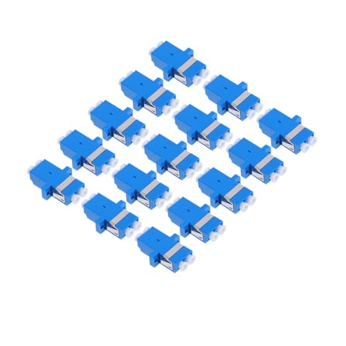 Operitacx 15 Stücke Lc Zu Lc Singlemode-faser Adapter Flansch Typ Faser Koppler Für Server Rack Und Patch Panel Netzwerk Internet Anschlüsse Operitacx 15 Stücke Lc Zu Lc Singlemode-faser Adapter Flansch Typ Faser Koppler Für Server Rack Und Patch Panel Netzwerk Internet Anschlüsse von Operitacx
