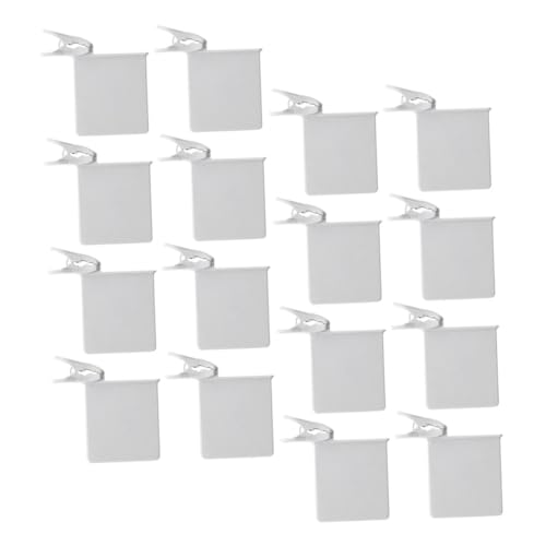 Operitacx 16 Stück Organizer Für Kühlschrank Kühlschrankklammern Kühlschrank Zubehör Kühlschrank Schublade Teiler Gefrierschrank-trennwand, Gefrierschrank-trennwand Light Grey Plastik von Operitacx