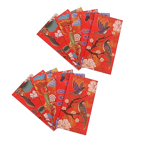 Operitacx 18 Stück „Das Jahr Des Tigers Ist Ein Segen“ Dekorationsumschläge Größenpakete Neujahrs Glücksgeldumschlag Dekorative Neujahrs Geldtaschen Frühlingsfest Geldumschlagpapier Operitacx 18 Stück „Das Jahr Des Tigers Ist Ein Segen“ Dekorationsumschläge Größenpakete Neujahrs Glücksgeldumschlag Dekorative Neujahrs Geldtaschen Frühlingsfest Geldumschlagpapier von Operitacx