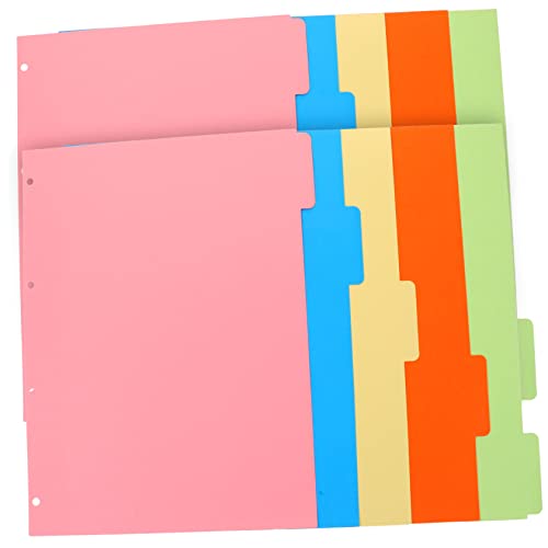 Operitacx 2 Sätze Ordnerteiler aus Pappe ordner trenner ordnertrenner notizbuch register Notizbuch Trenner Hier Notizbuch-Indexteiler a4 Notizblock-Tabs Heftklammern aus Papier Papierstau Operitacx 2 Sätze Ordnerteiler aus Pappe ordner trenner ordnertrenner notizbuch register Notizbuch Trenner Hier Notizbuch-Indexteiler a4 Notizblock-Tabs Heftklammern aus Papier Papierstau von Operitacx