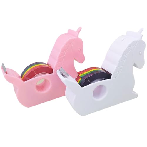 2stücke Einhorn Klebebandabroller Kawaii Tape Dispenser Und Niedlicher Klebebandschneider Für Büro Schule Und Zuhause Cartoon Klebebandhalter Im Einhorn-design 2stücke Einhorn Klebebandabroller Kawaii Tape Dispenser Und Niedlicher Klebebandschneider Für Büro Schule Und Zuhause Cartoon Klebebandhalter Im Einhorn-design von Operitacx