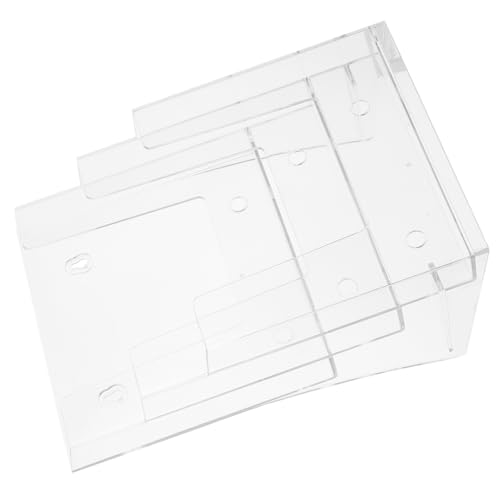Operitacx 2 Stück Präsentationsständer aus Acryl durchsichtiger Zeitschriftenhalter Papierständer Zeitschriftenregal Prospektständer Magazin-Display Dokumentenhalter für Theke Transparent Operitacx 2 Stück Präsentationsständer aus Acryl durchsichtiger Zeitschriftenhalter Papierständer Zeitschriftenregal Prospektständer Magazin-Display Dokumentenhalter für Theke Transparent von Operitacx