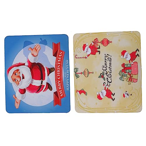 Operitacx 2 Stück Weihnachts-Mauspad Weihnachts-Pads Weihnachten Mauspads geldgeschenke Weihnachten Weihnachts geldgeschenke tischunterlage Weihnachtscomputer-Mauspads Weihnachtsbedarf Stoff Operitacx 2 Stück Weihnachts-Mauspad Weihnachts-Pads Weihnachten Mauspads geldgeschenke Weihnachten Weihnachts geldgeschenke tischunterlage Weihnachtscomputer-Mauspads Weihnachtsbedarf Stoff von Operitacx