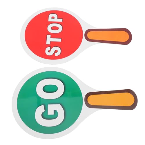 Operitacx 2 Stück verkehrsschilder verkehrsschilder für Handheld Verkehrsschild verkehrserziehung Wasserfestes Schild Mini-Stoppschild Stop-Schild-Dekoration Plastik Operitacx 2 Stück verkehrsschilder verkehrsschilder für Handheld Verkehrsschild verkehrserziehung Wasserfestes Schild Mini-Stoppschild Stop-Schild-Dekoration Plastik von Operitacx