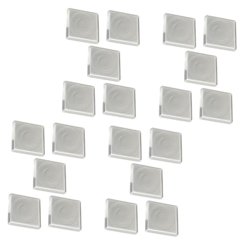 Operitacx 20-teiliger Quadratischer Münzsammlungshalter Mit Verstellbaren Dichtungen, Langlebige Und Schützende Münzanzeigebox Für Ausstellungen Im Home Office von Operitacx