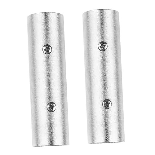 Operitacx 2Stücke Teiliger Xlr Adapter Poliger Mikrofonanschluss für Mixer Hochwertige Signalübertragung Störungsfreies Design für Audioanwendungen Operitacx 2Stücke Teiliger Xlr Adapter Poliger Mikrofonanschluss für Mixer Hochwertige Signalübertragung Störungsfreies Design für Audioanwendungen von Operitacx