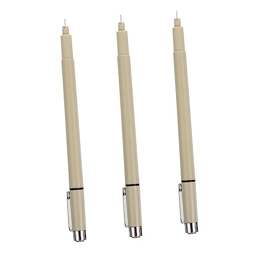 Operitacx 3 Stück Hakenstift schreibkladde colored pencils tintenschreiber Schreibstift buntstift Strichstift für Kunstzeichnungen künstlerischer Zeichenstift Animationsdesign-Stift Plastik von Operitacx