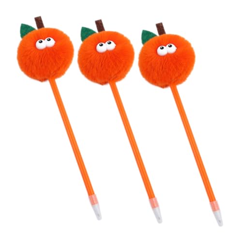 Operitacx 3 Stück Neuartige Flauschige Stifte Süßer Runder Kugelschreiber Stifte Im Eleganten Stil Puffy-stifte Für Mädchen Herz-pompom-stift Schöner Stift Plüsch Orange Operitacx 3 Stück Neuartige Flauschige Stifte Süßer Runder Kugelschreiber Stifte Im Eleganten Stil Puffy-stifte Für Mädchen Herz-pompom-stift Schöner Stift Plüsch Orange von Operitacx