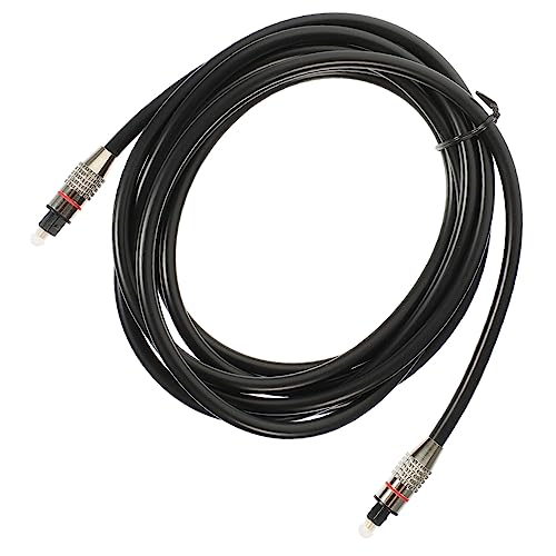 Operitacx 3M Optisches Audiokabel Glasfaserkabel Für Hi Fi Audiosysteme Heimkinosysteme Hohe Signalübertragung Für Klangqualität von Operitacx