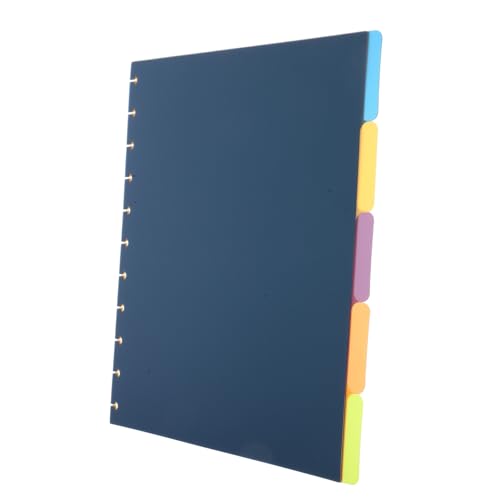 Operitacx 5 Blätter Frosted Pp Binder Ordner-teiler Notebook-tab-teiler Notizbuch-indexteiler Ordnerteiler Mit Laschen Plastikbindemittel Tabs Notizblock-trennlaschen Trennwände Mit Laschen Operitacx 5 Blätter Frosted Pp Binder Ordner-teiler Notebook-tab-teiler Notizbuch-indexteiler Ordnerteiler Mit Laschen Plastikbindemittel Tabs Notizblock-trennlaschen Trennwände Mit Laschen von Operitacx