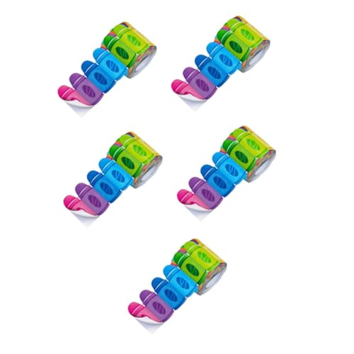 Operitacx 5 Rollen Randaufkleber mit Buntstift Dekorationen Vinyl Abziehbilder Klassenzimmer Grenzaufkleber Pflaume Wandtattoo Kindergartenaufkleber Aufkleber aus beschichtetem Papier Operitacx 5 Rollen Randaufkleber mit Buntstift Dekorationen Vinyl Abziehbilder Klassenzimmer Grenzaufkleber Pflaume Wandtattoo Kindergartenaufkleber Aufkleber aus beschichtetem Papier von Operitacx