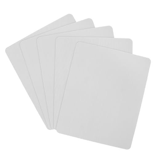 Operitacx 5 Stück Weiße Schreibtischunterlage Druck Mauspad Sublimations Mauspad Computerspielmatte Gaming Leere Mauspads Für Sublimation Leere Schreibtischunterlage Leere Mausmatte Operitacx 5 Stück Weiße Schreibtischunterlage Druck Mauspad Sublimations Mauspad Computerspielmatte Gaming Leere Mauspads Für Sublimation Leere Schreibtischunterlage Leere Mausmatte von Operitacx