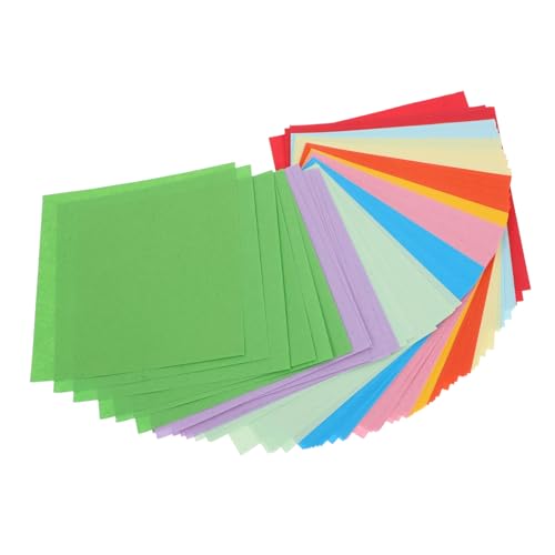 Operitacx 500 Blatt Buntes Origami Oragami-Bastelpapier Siehe Füllstoff Girlande quadratisches Faltpapier Kraniche Papier Osterparteigunst Faltpapier für Anfänger Origami -Kunst Operitacx 500 Blatt Buntes Origami Oragami-Bastelpapier Siehe Füllstoff Girlande quadratisches Faltpapier Kraniche Papier Osterparteigunst Faltpapier für Anfänger Origami -Kunst von Operitacx