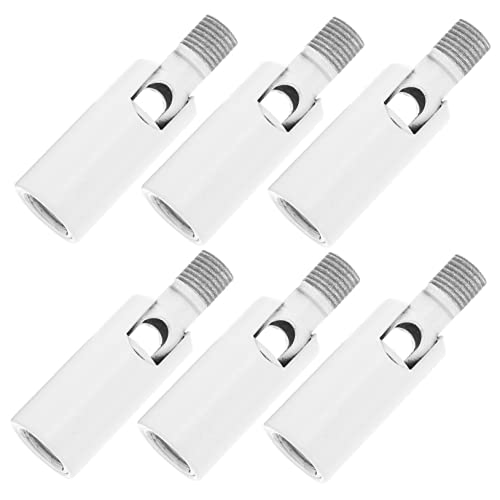 Operitacx 6Stücke Lampenadapter Einstellbare Beleuchtungsrichter für DIY Deckenlampen Drehung Kompatibel mit Verschiedenen Lichtquellen Zubehör für Dekorative Operitacx 6Stücke Lampenadapter Einstellbare Beleuchtungsrichter für DIY Deckenlampen Drehung Kompatibel mit Verschiedenen Lichtquellen Zubehör für Dekorative von Operitacx