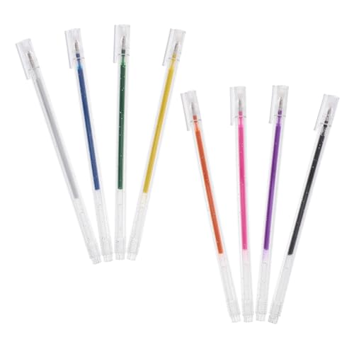 Operitacx 8 Stück Handbuch Mark Pen Schreiben von Stiften Glitzer-Gelstift Metallmarkierungsstifte professioneller Gelstift Glitzertintenstifte Glitzerstifte zum Ausmalen Plastik Operitacx 8 Stück Handbuch Mark Pen Schreiben von Stiften Glitzer-Gelstift Metallmarkierungsstifte professioneller Gelstift Glitzertintenstifte Glitzerstifte zum Ausmalen Plastik von Operitacx