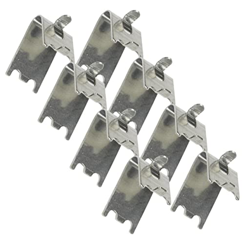 Operitacx 8Stücke Teiliges Gefrierschrankshelf Clip Robuste Kühlschrank Stützclips Für Einfache Regalbefestigung Im Für Organisation Von Lebensmitteln von Operitacx